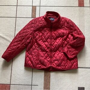 Lands' End Primaloft Quilted Jacket 1XP